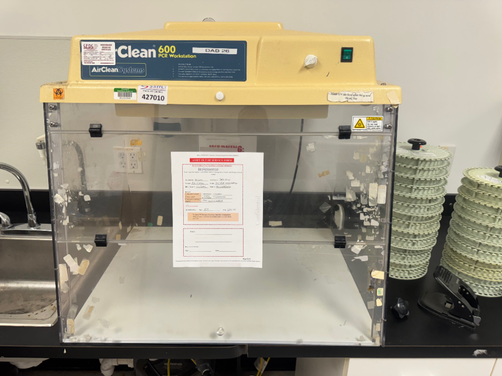 Image of AirClean 600 PCR Workstation